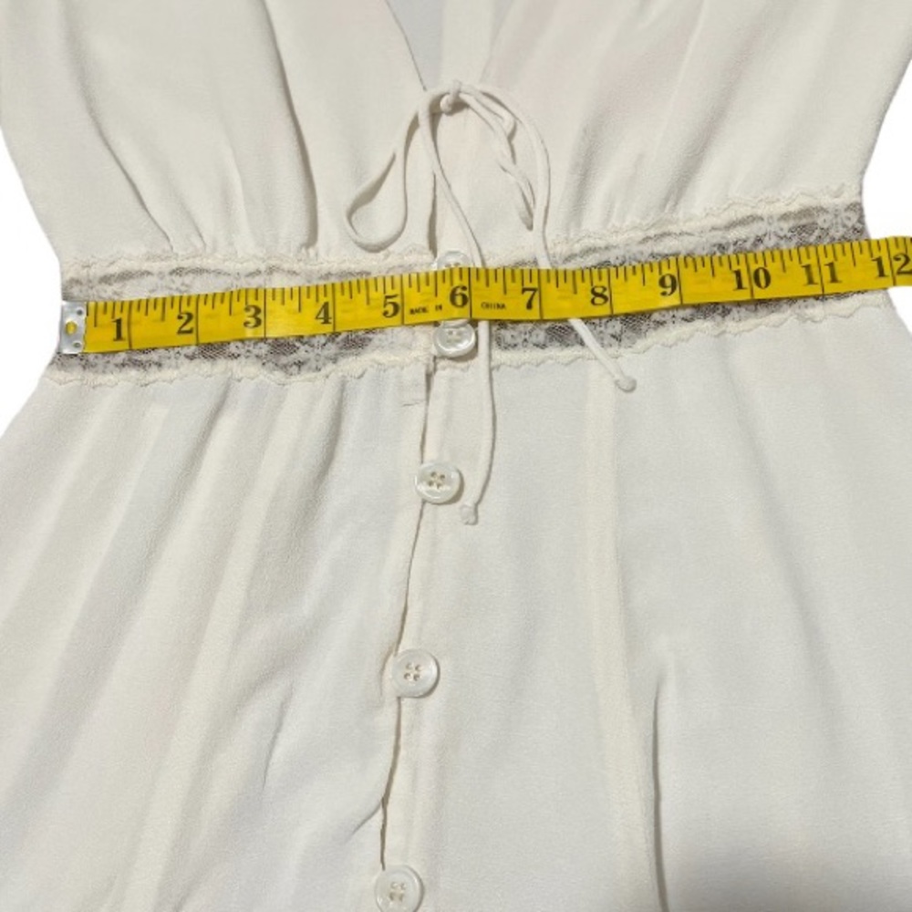 Reformation Imogen White Lace Dress - Picture 11 of 16
